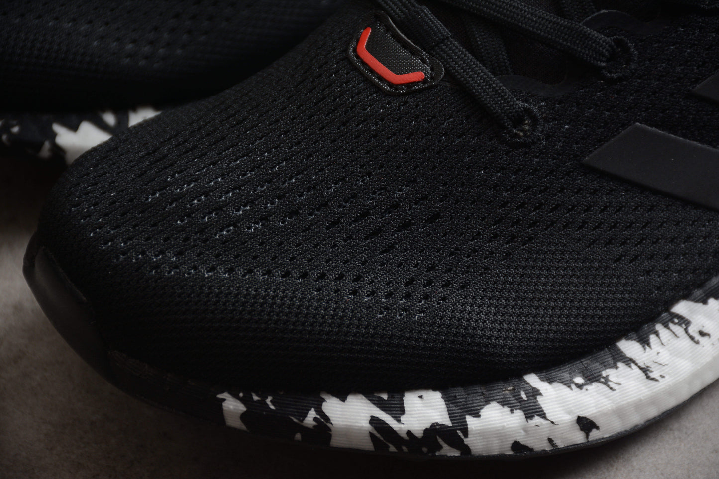 Adidas PureBoost 21 'Black Vivid Red'