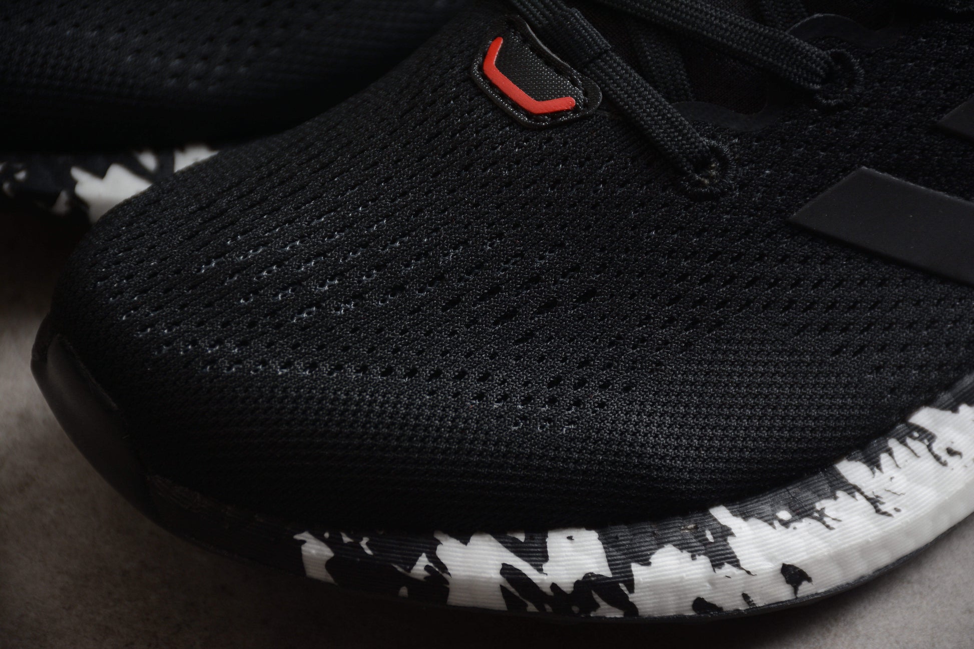 Adidas PureBoost 21 'Black Vivid Red'