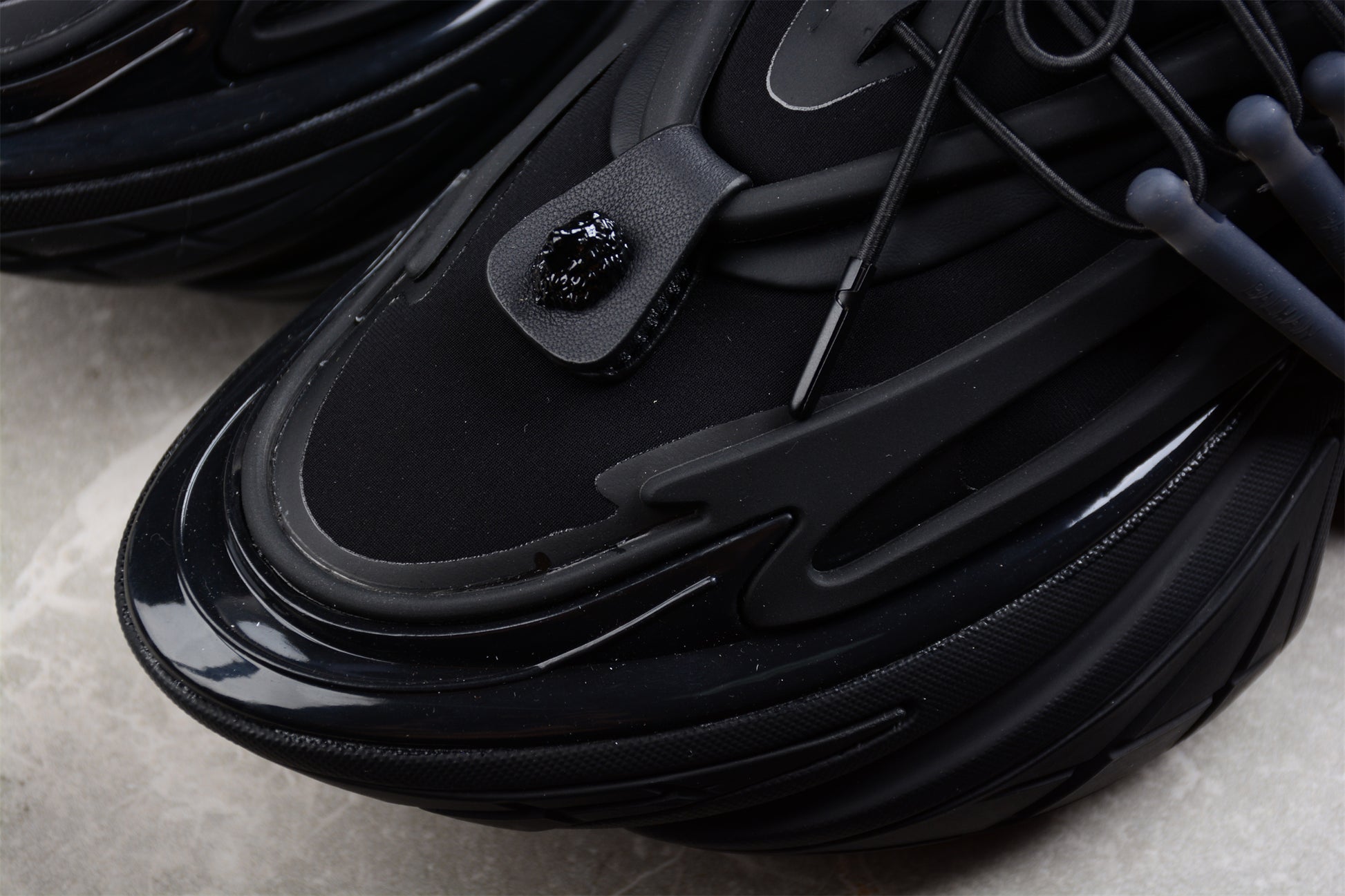 Balmain Unicorn Low-Top Sneakers in All Black – Neoprene &amp; Leather - Best Reps Website 2025