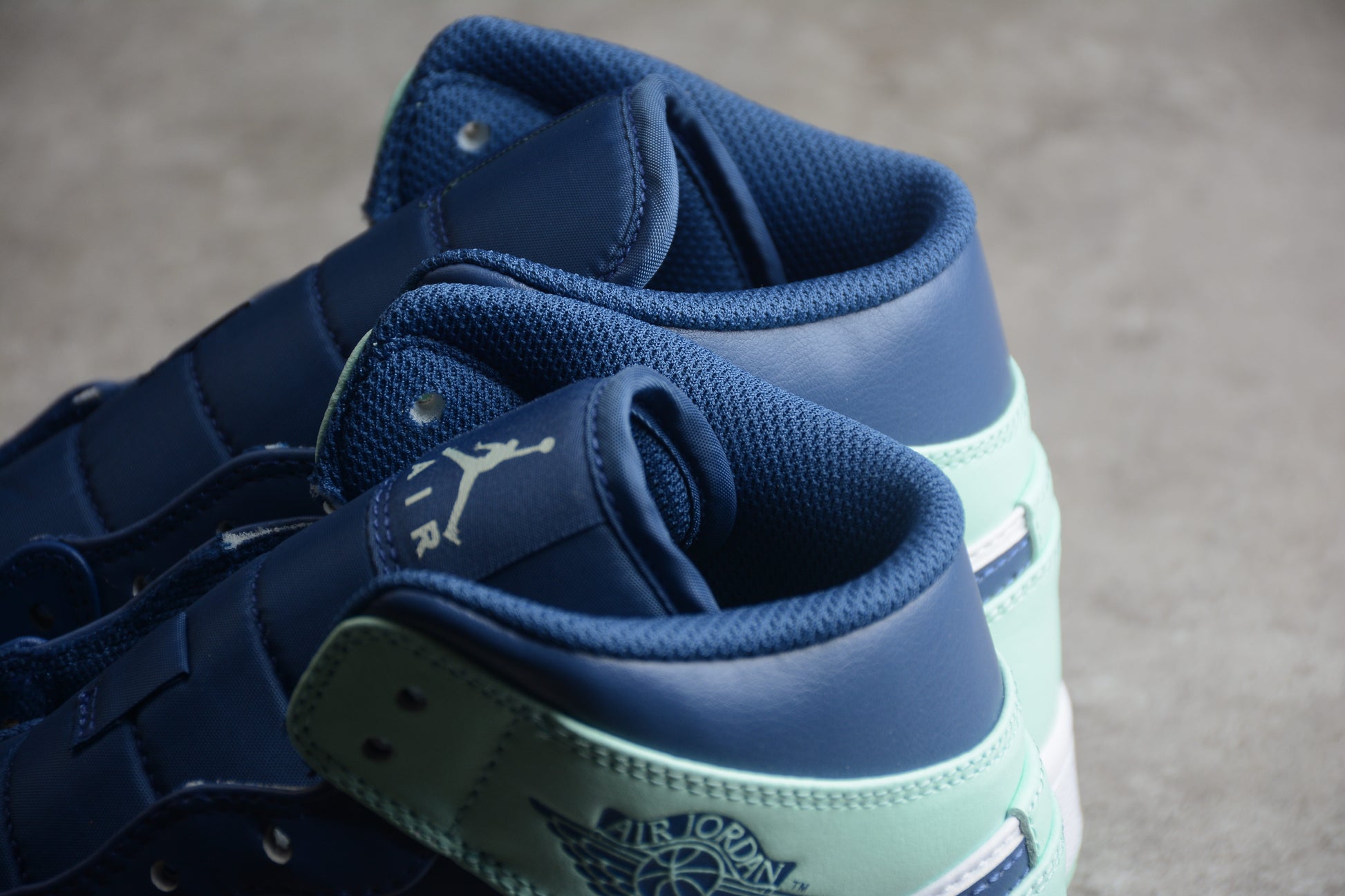 Nike Air Jordan 1 Mid Mystic Navy Mint Foam White - Best Reps Website 2025