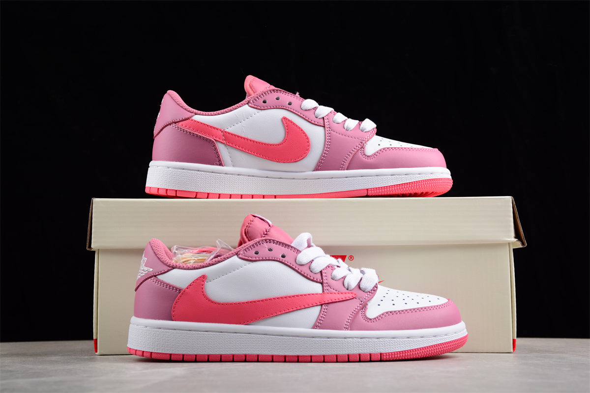 AJ1 Low TRAVIS SCOTT Pink