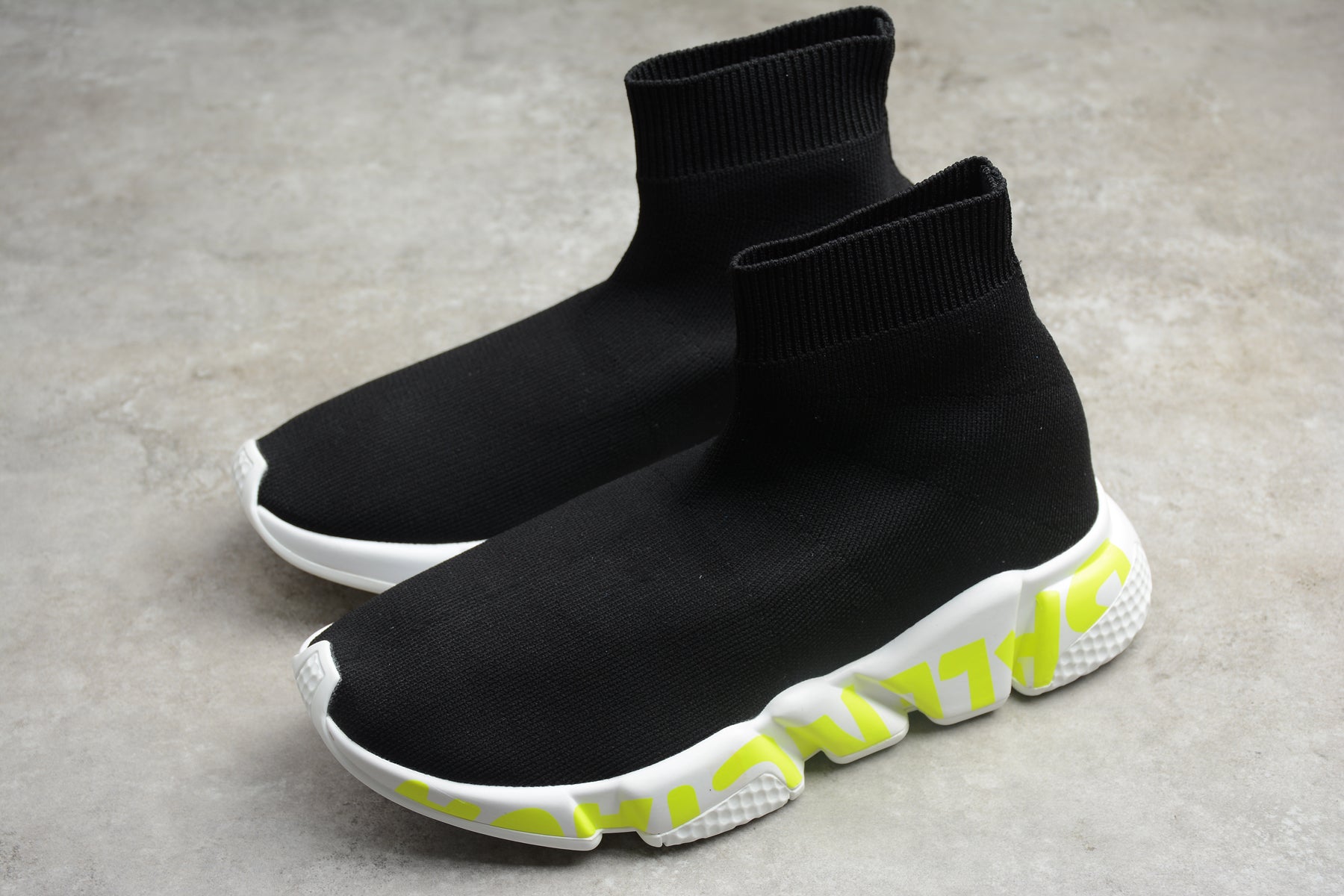 Balenciaga Graffiti Speed Black Fluo Green (Women's) - Best Reps Website 2025