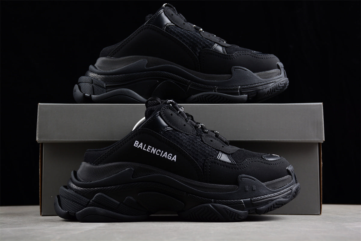 Balenciaga Triple S Mule "All Black" - Best Reps Website 2025