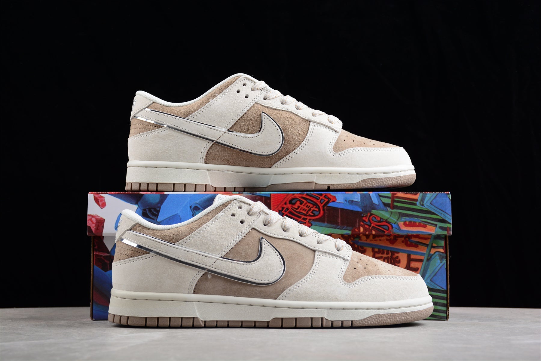 Otomo Katsuhiro x Nike SB Dunk Low "Steamboy OST" Grey/Light Brown - Best Reps Website 2025