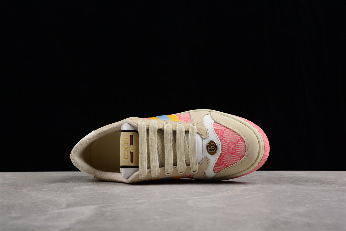 Gucci Screener GG Sneakers “Pink Beige - Best Reps Website 2025