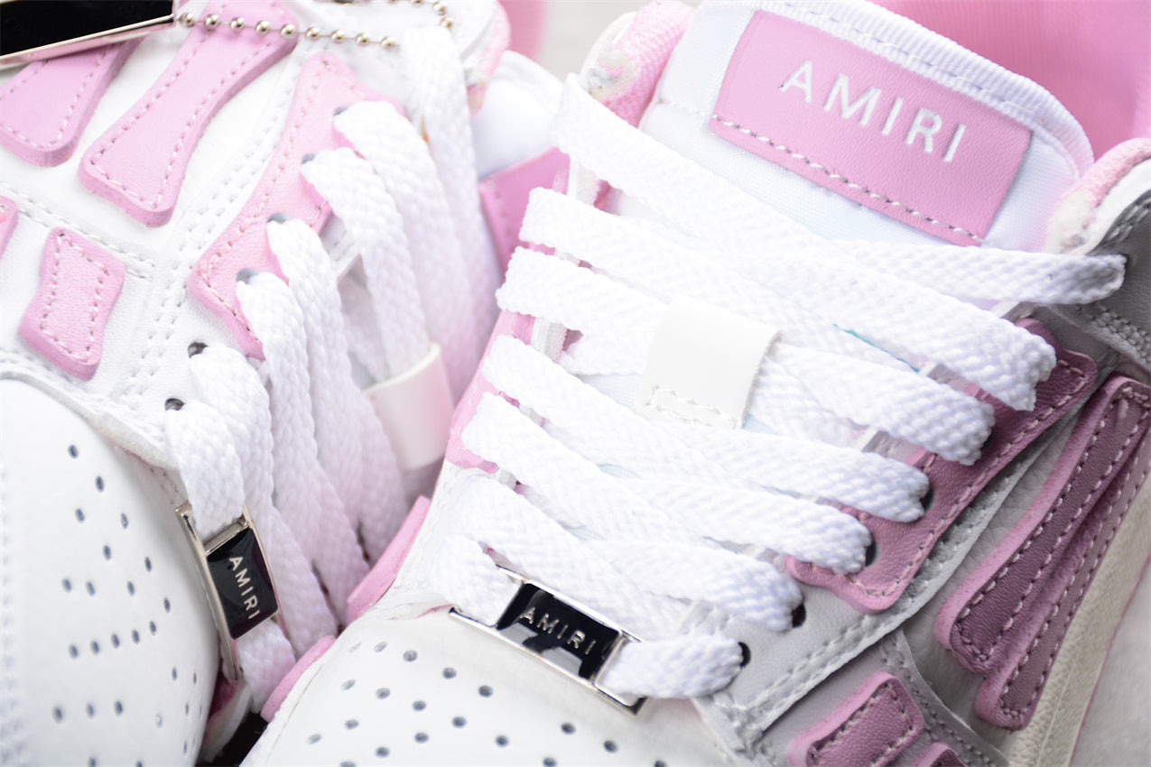 AMIRI Women's Skel Top Low 'White Pink' - Best Reps Website 2025