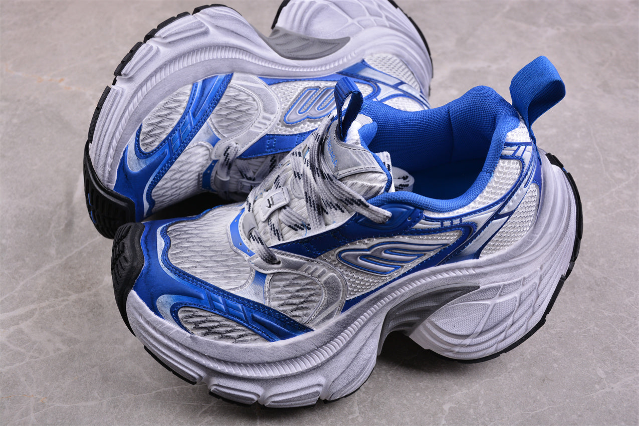 Balenciaga 10XL Sneakers in White/Royal Blue - Best Reps Website 2025