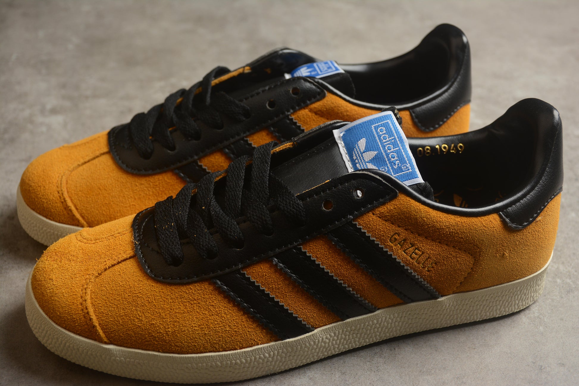 adidas Gazelle "Team Collegiate Gold / Core Black" - Best Reps Website 2025