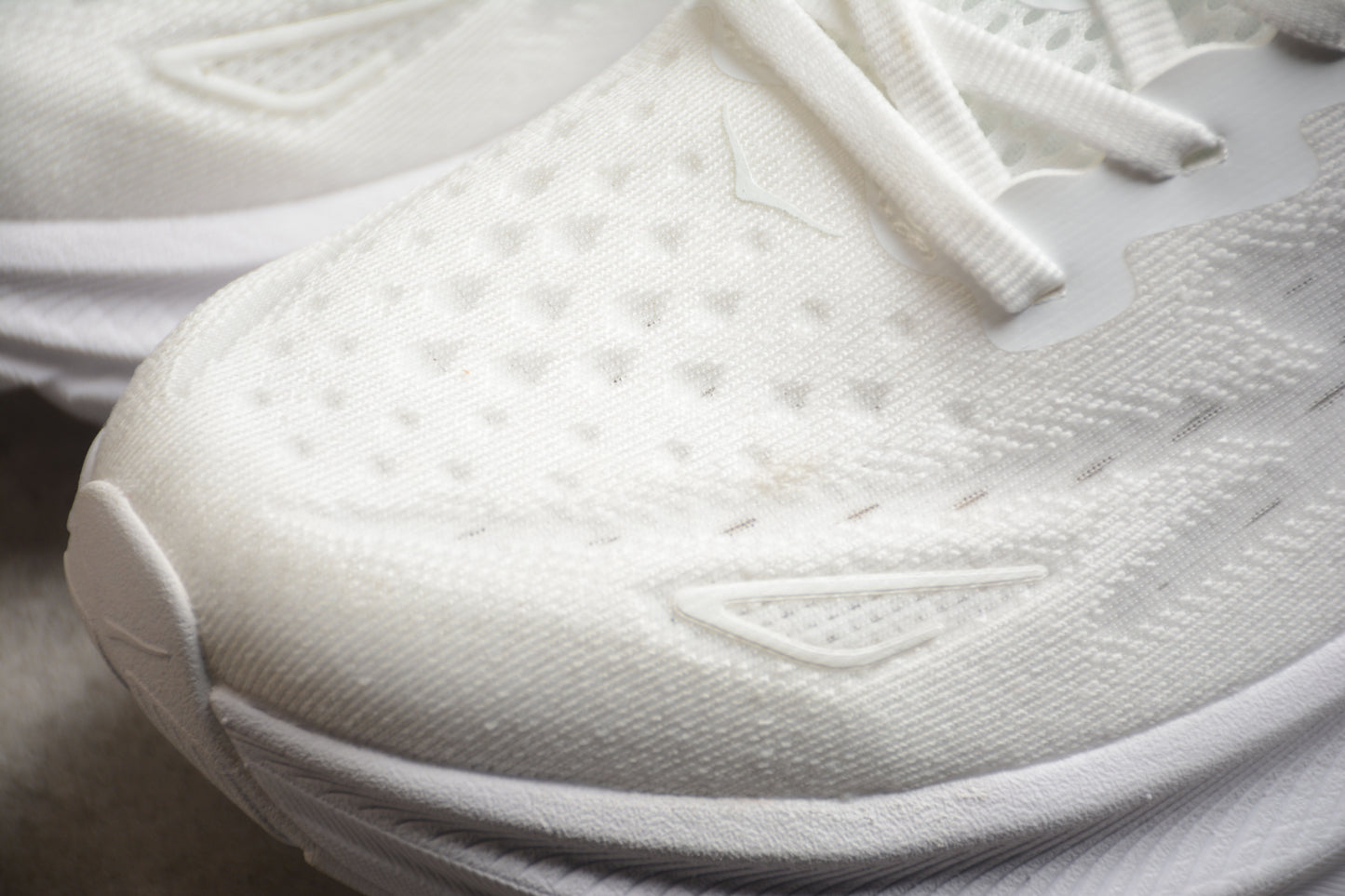 HOKA Clifton 9 in Triple White - Best Reps Website 2025