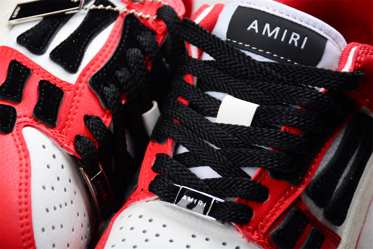 AMIRI Skel Top Low 'White Red' - Best Reps Website 2025