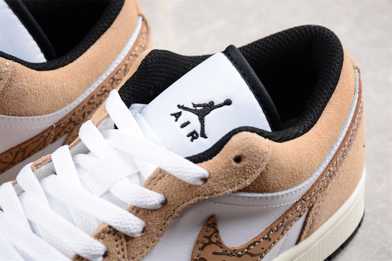 Nike Air Jordan 1 Low SE "Brown Elephant" - Best Reps Website 2025