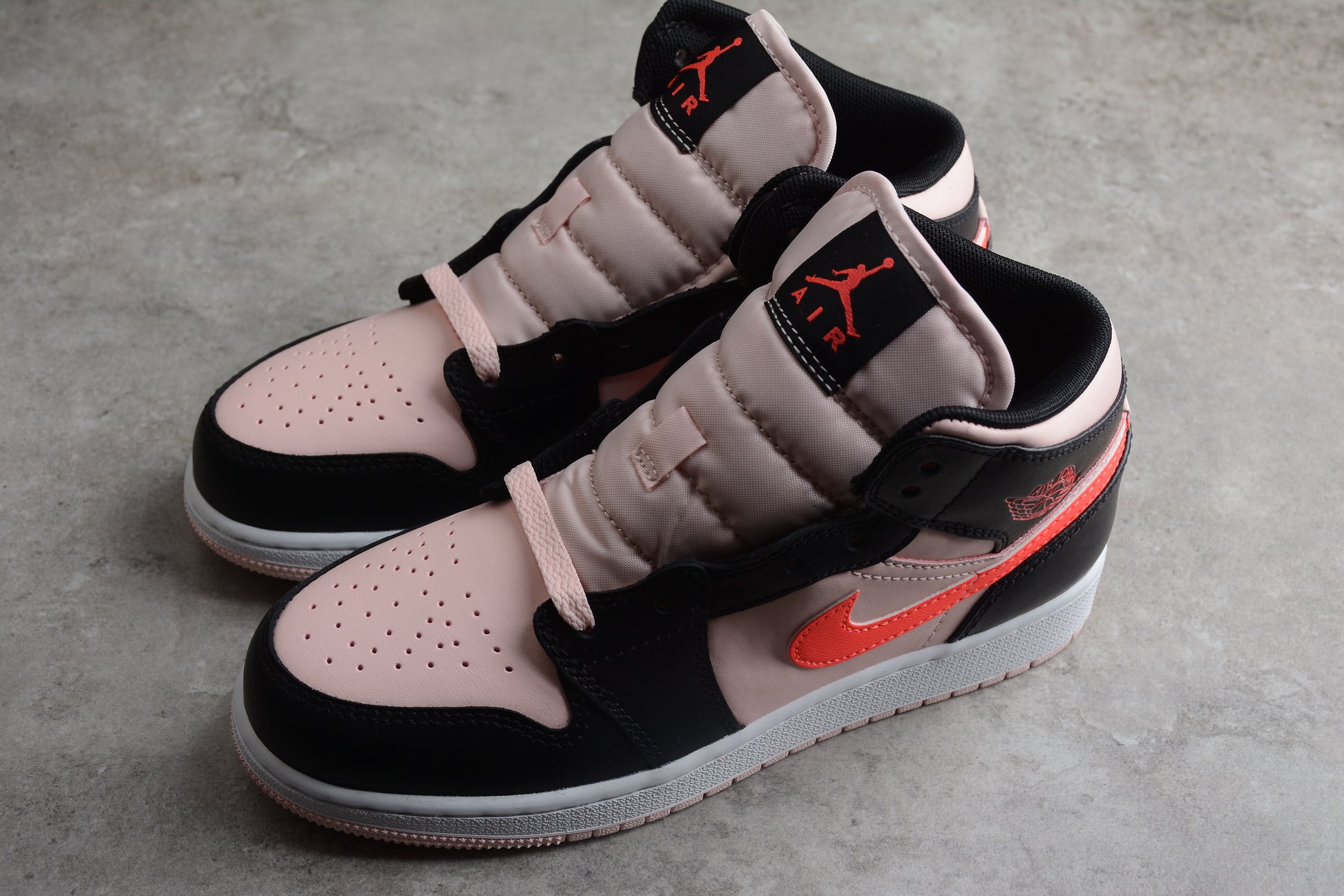 Air Jordan 1 Mid "Black Atmosphere" - Best Reps Website 2025