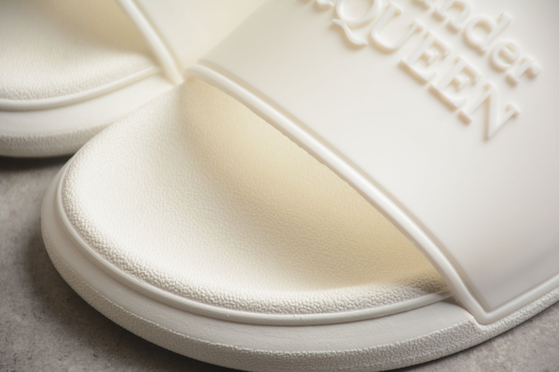 Alexander McQueen Pool Slide White - Best Reps Website 2025