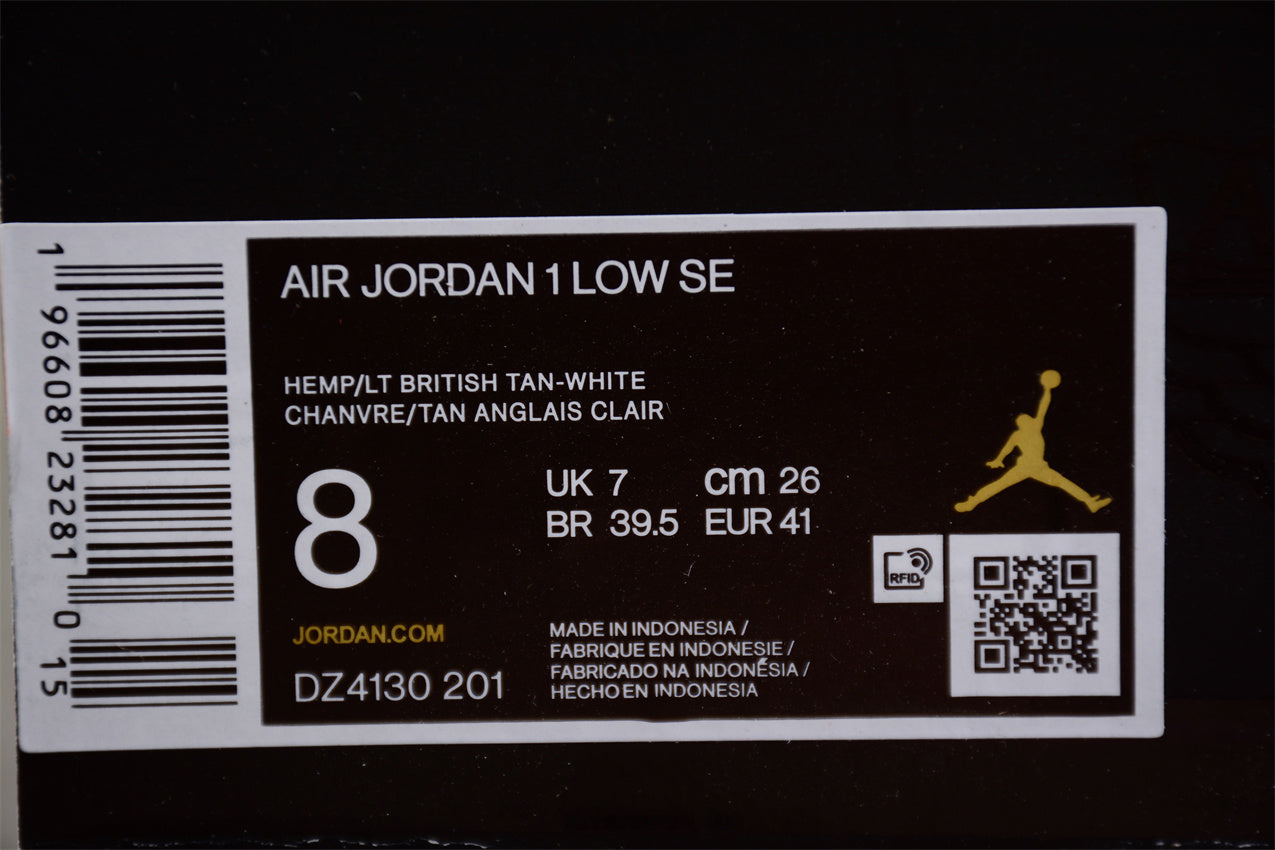 Nike Air Jordan 1 Low SE "Brown Elephant" - Best Reps Website 2025