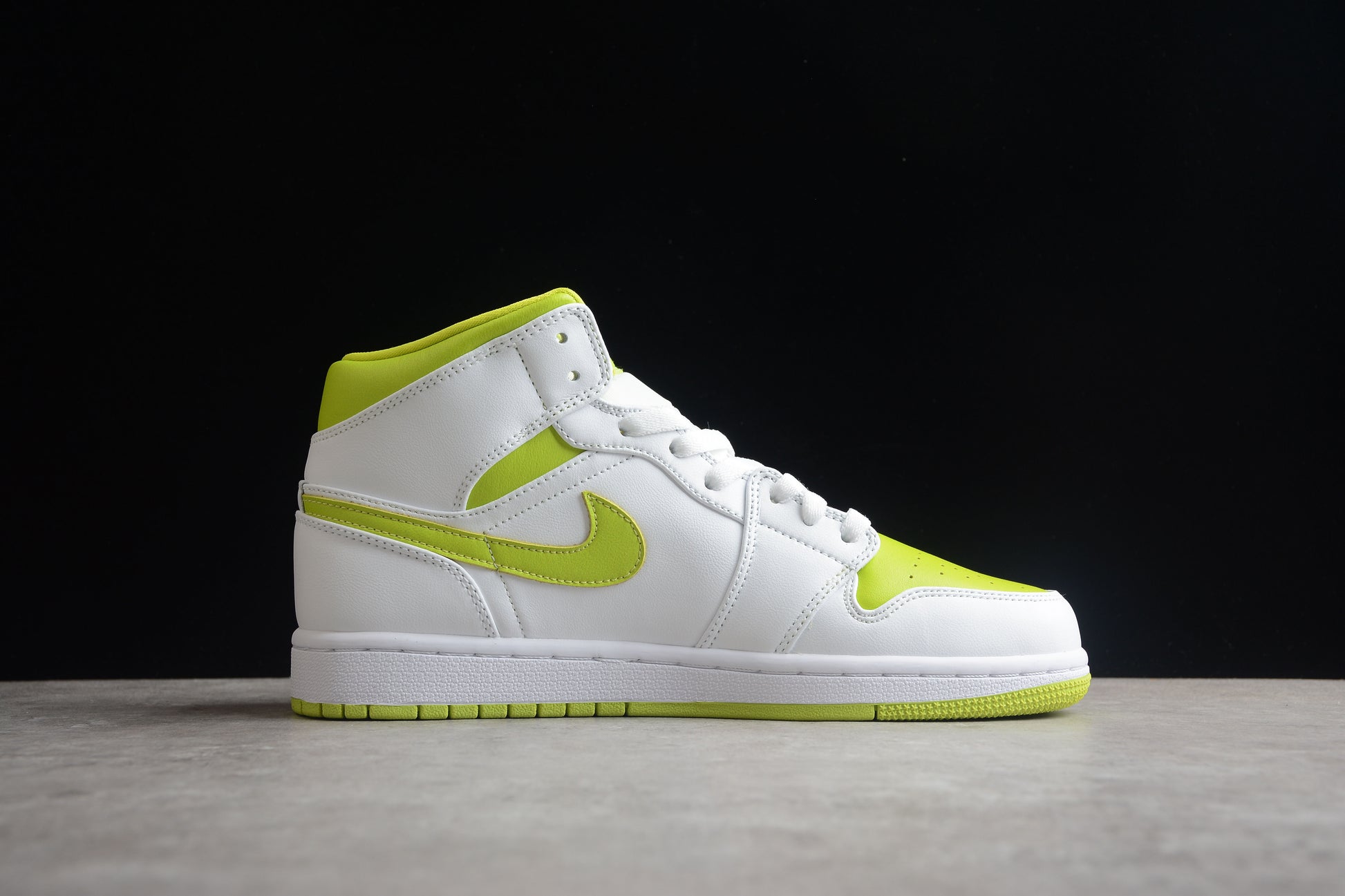 Air Jordan 1 Mid "White Lime" - Best Reps Website 2025