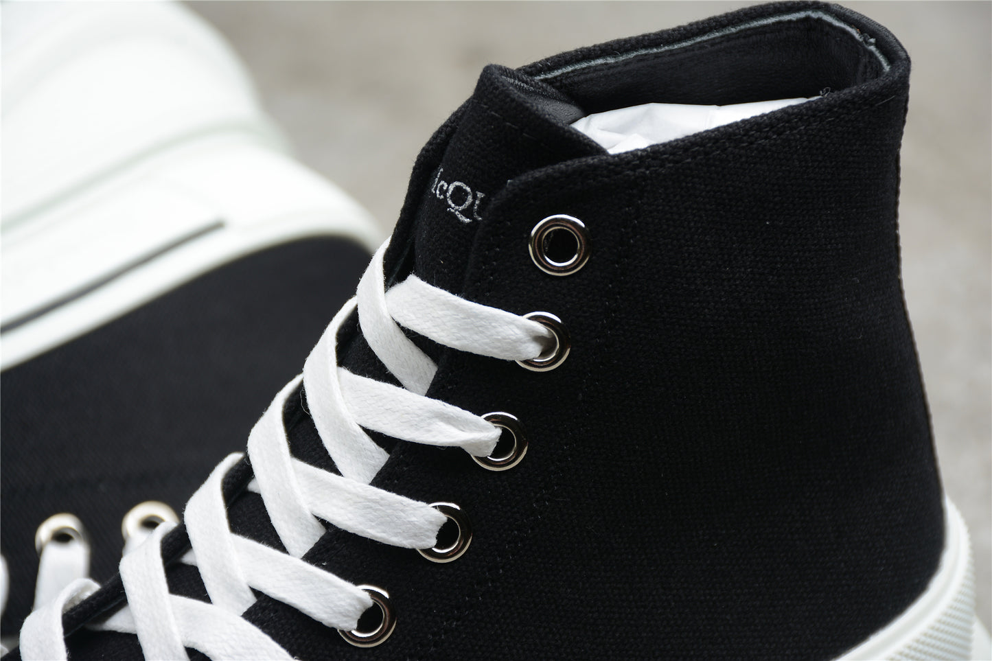 Alexander McQueen Tread Slick Boots 'Black White' - Best Reps Website 2025