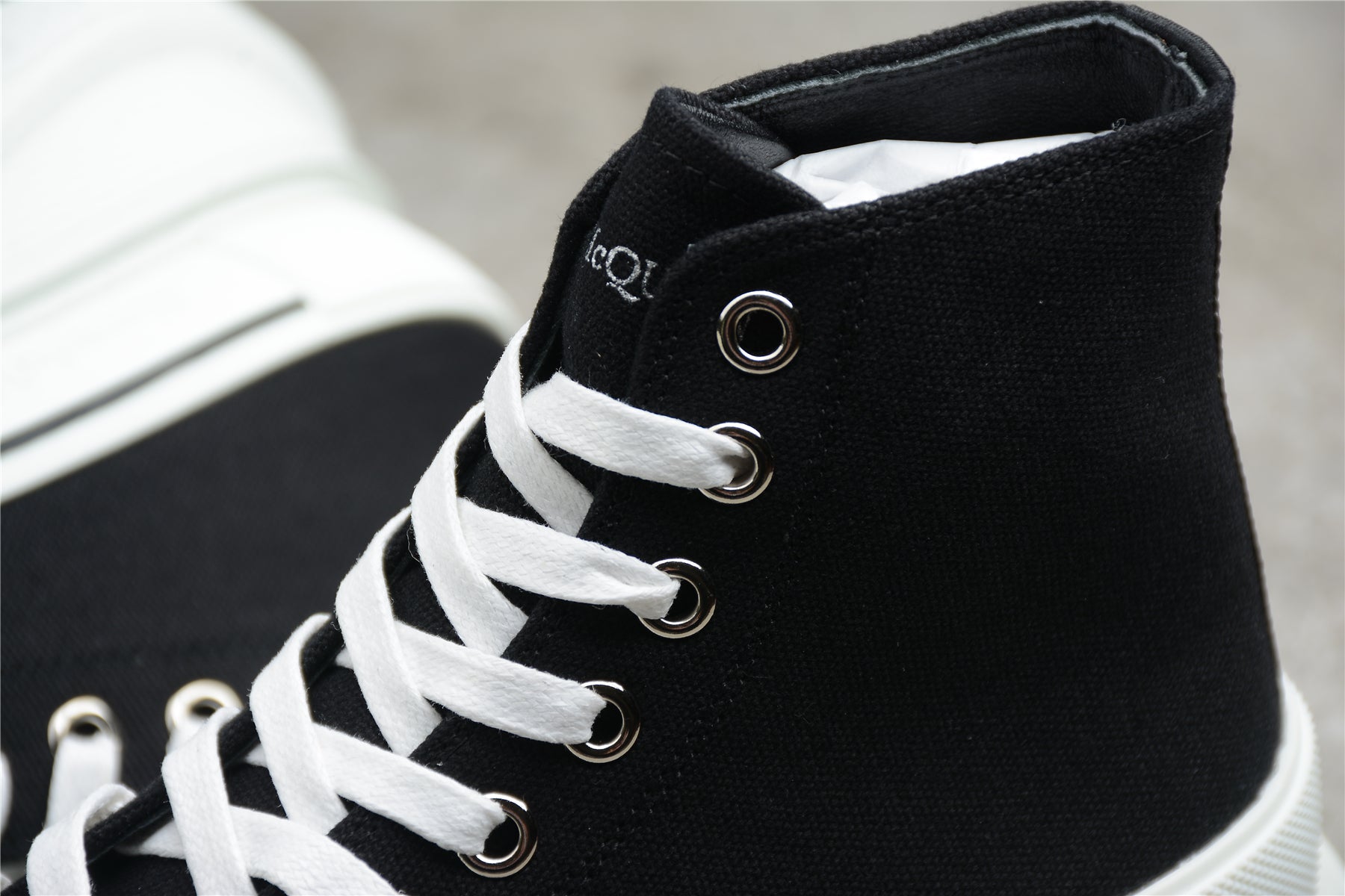 Alexander McQueen Tread Slick Boots 'Black White' - Best Reps Website 2025