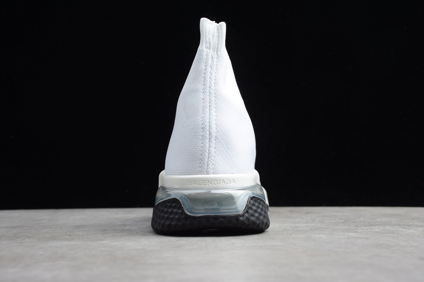 Balenciaga Off White Knit Fabric Speed Trainer Sneakers - Best Reps Website 2025