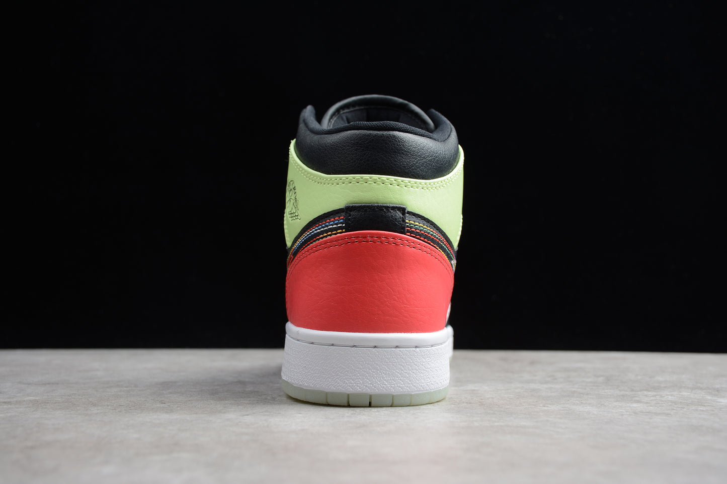Air Jordan 1 Mid "Glow In The Dark" GS - Best Reps Website 2025