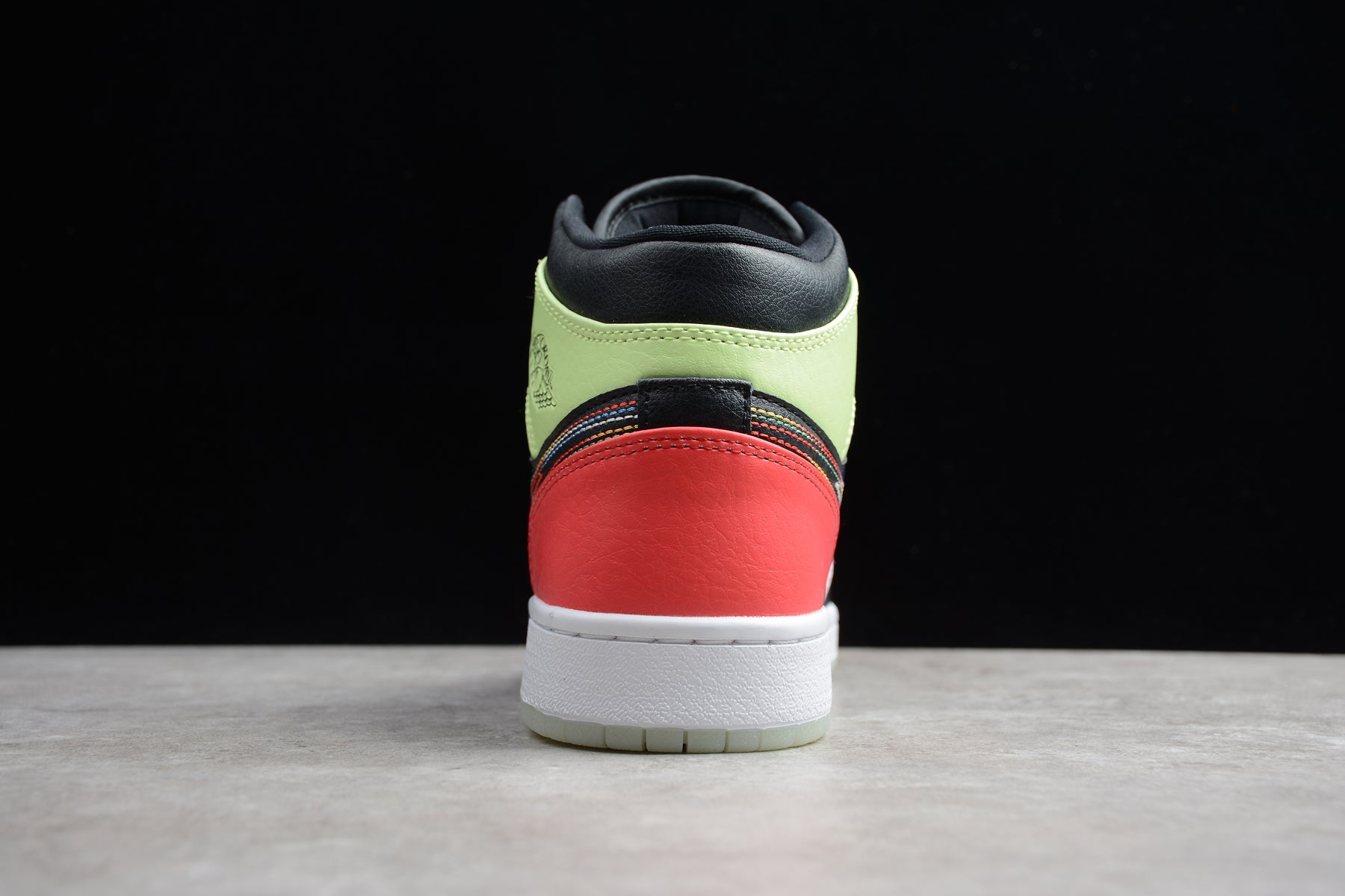Air Jordan 1 Mid "Glow In The Dark" GS - Best Reps Website 2025