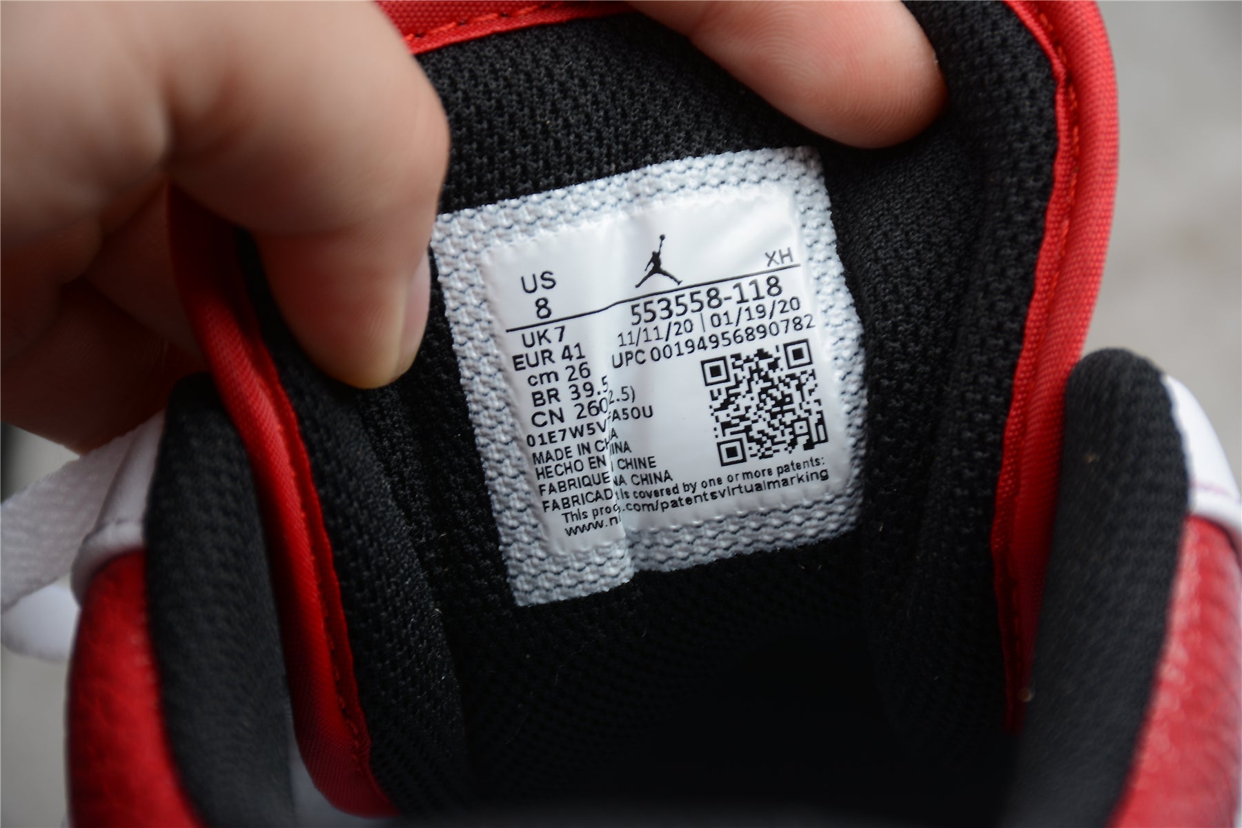 Air Jordan 1 Low "White University Red" - Best Reps Website 2025
