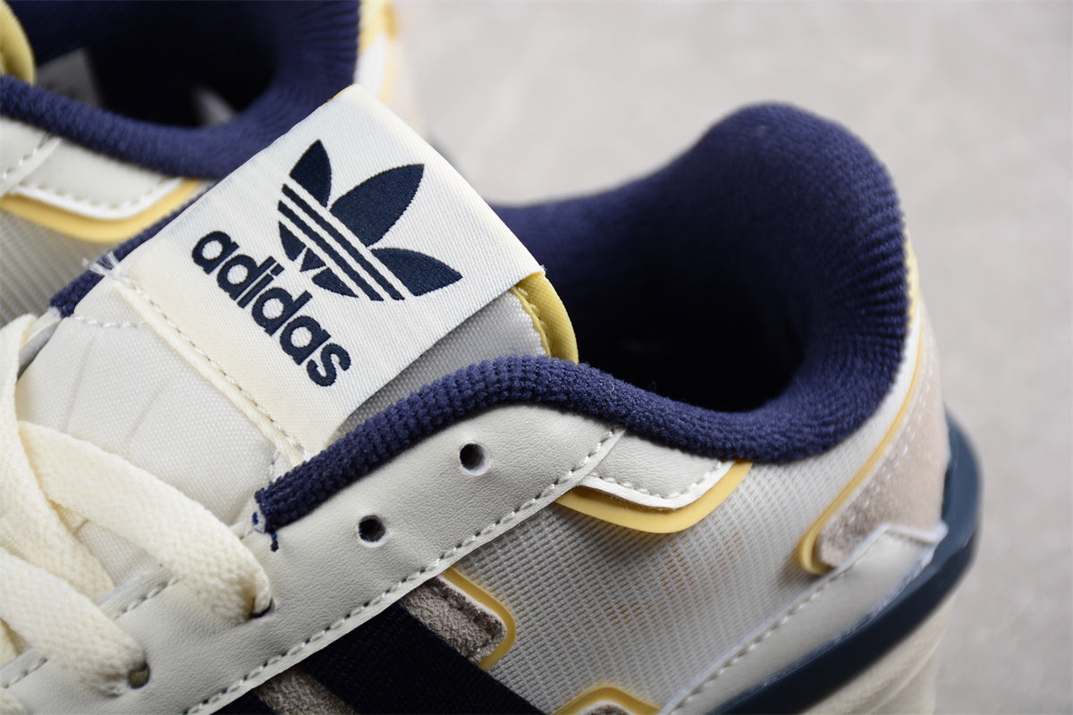  adidas Forum Exhibit Low in Off‑White/Shadow Navy 