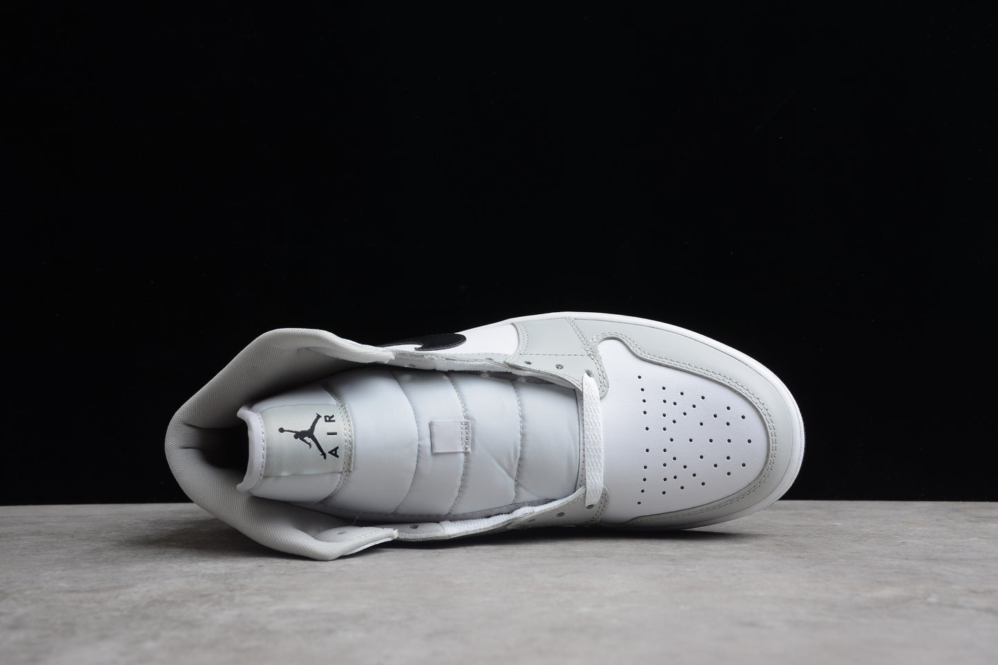 Nike Air Jordan 1 Mid "Grey Fog Black White" - Best Reps Website 2025