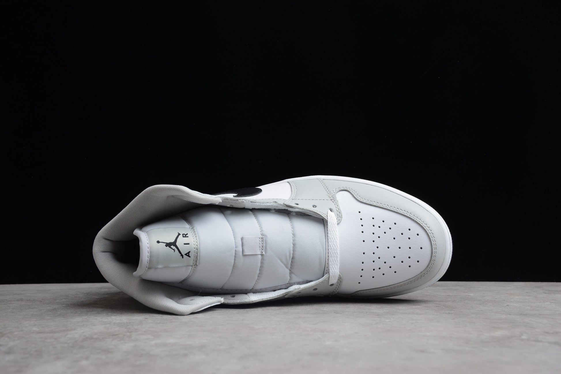 Nike Air Jordan 1 Mid "Grey Fog Black White" - Best Reps Website 2025