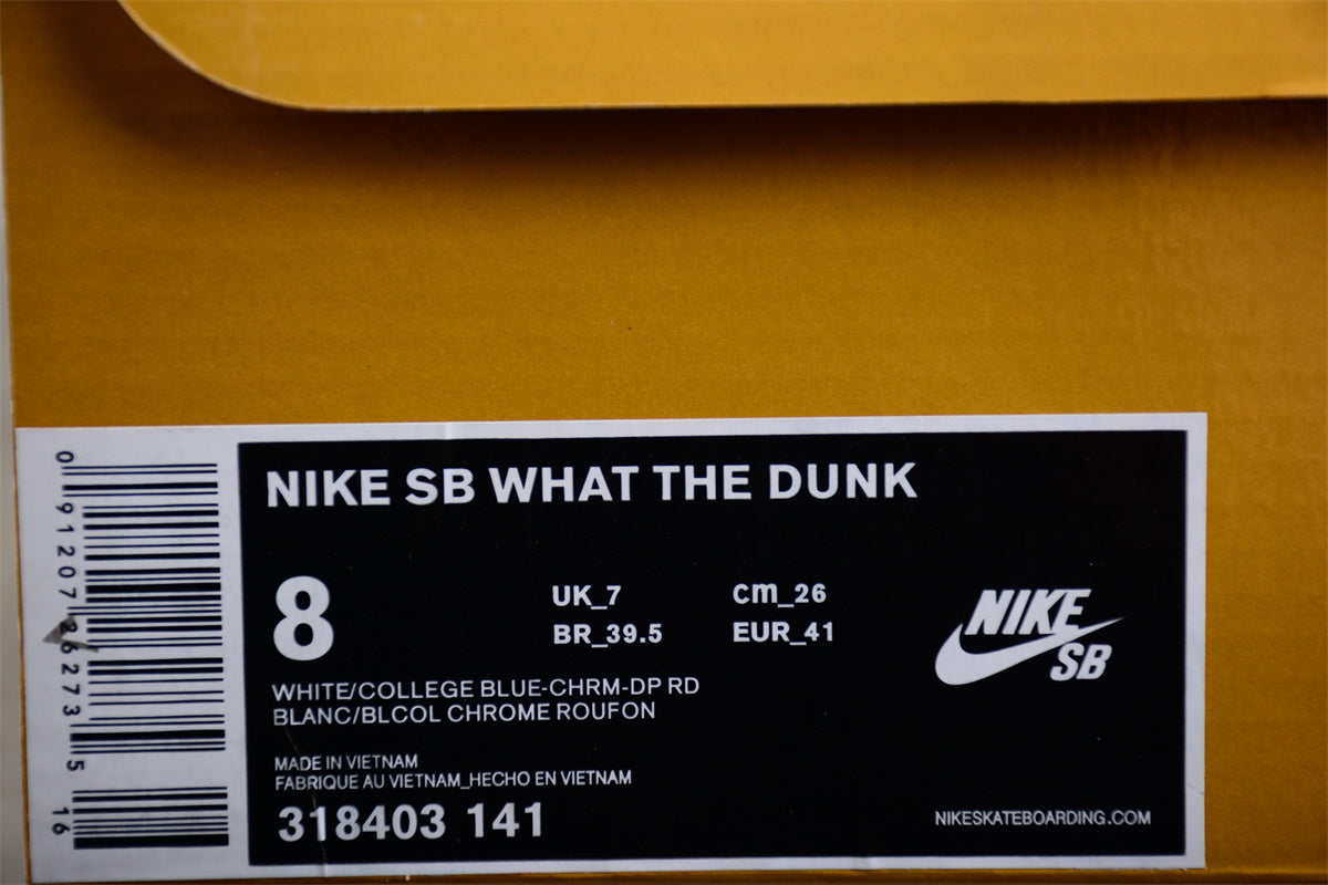Nike SB Dunk Low "What The Dunk" - Best Reps Website 2025