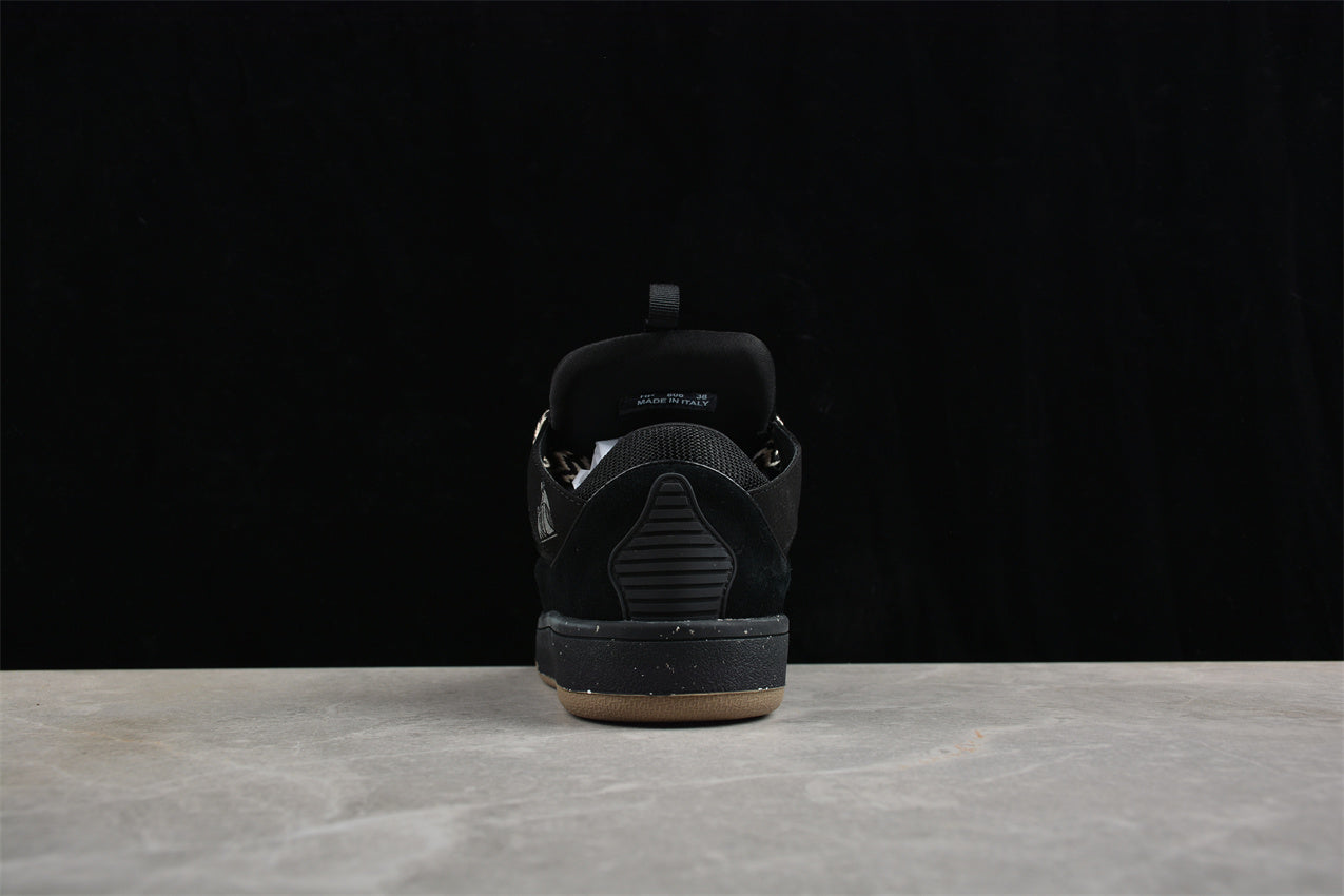 Lanvin Leather Curb Sneaker Black - Best Reps Website 2025