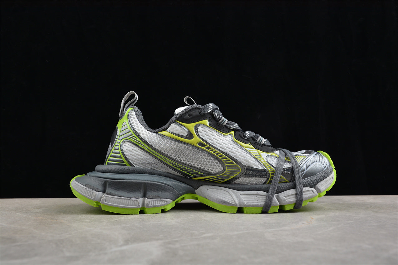 Balenciaga 3XL Sneakers – Silver / Black / Lime - Best Reps Website 2025