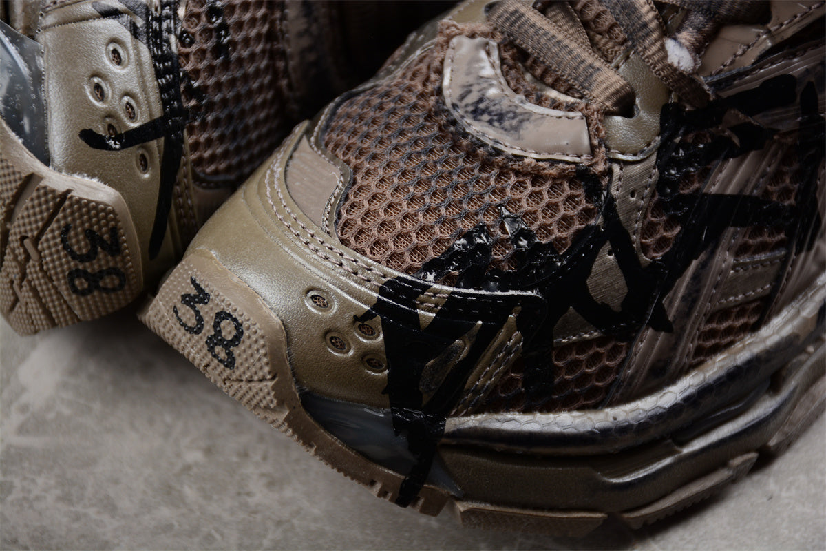 Balenciaga Runner Sneaker 'Graffiti - Dark Taupe/Black' - Best Reps Website 2025