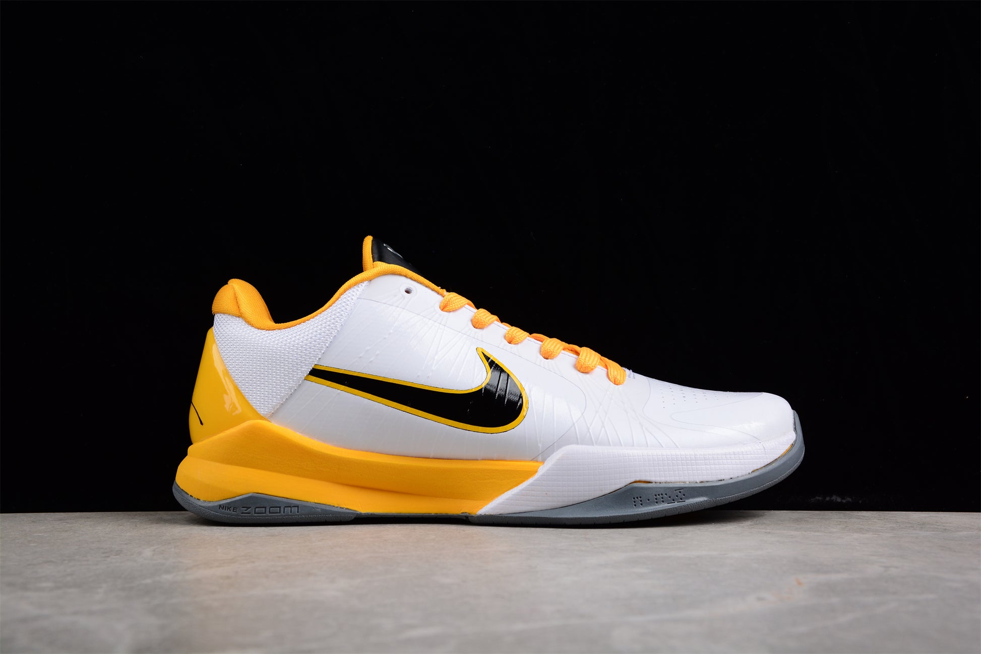 Nike Zoom Kobe 5 “White/Black/Del Sol/Metallic Silver” - Best Reps Website 2025