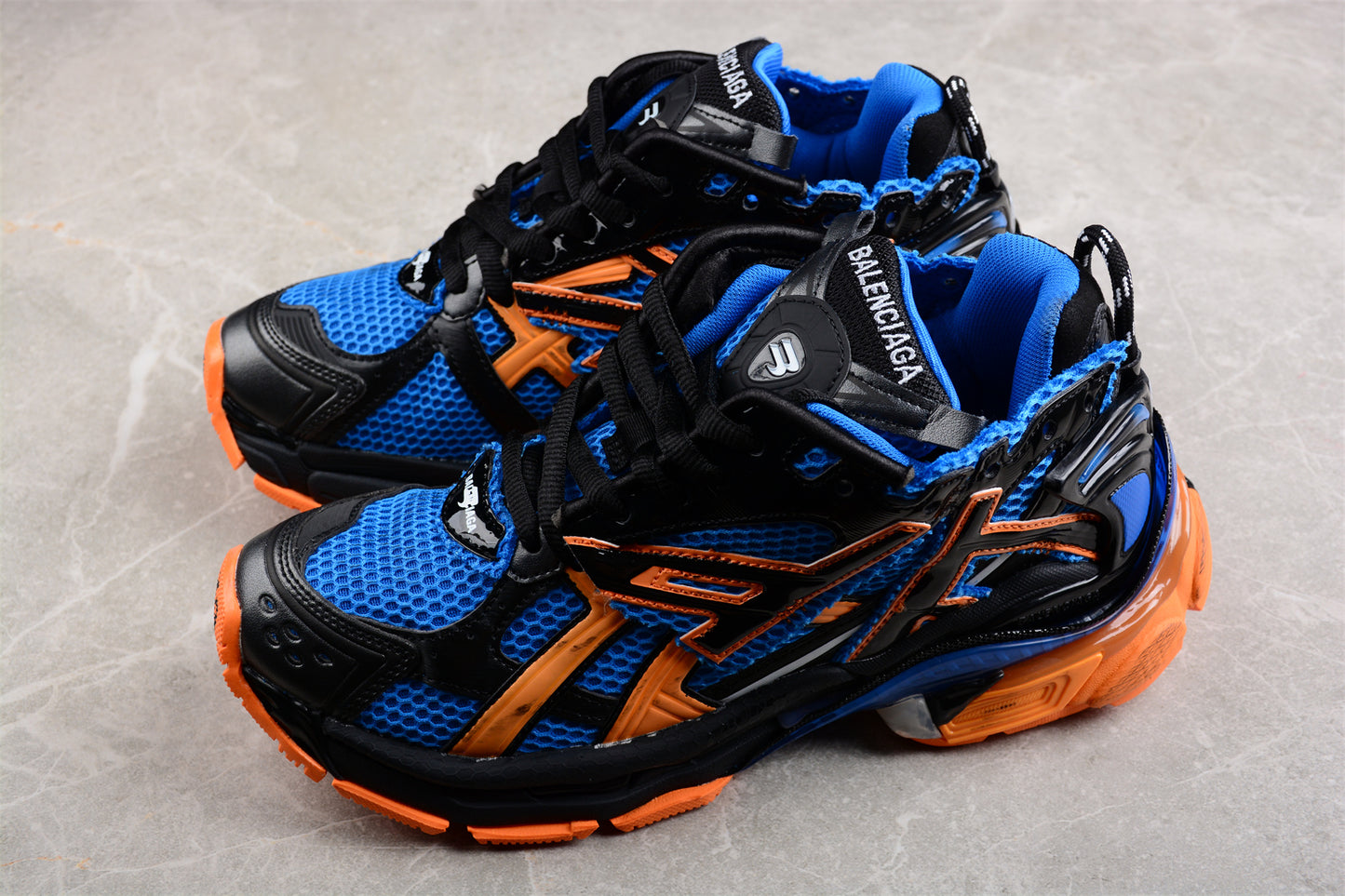 Balenciaga Runner – Blue / Orange / Black - Best Reps Website 2025