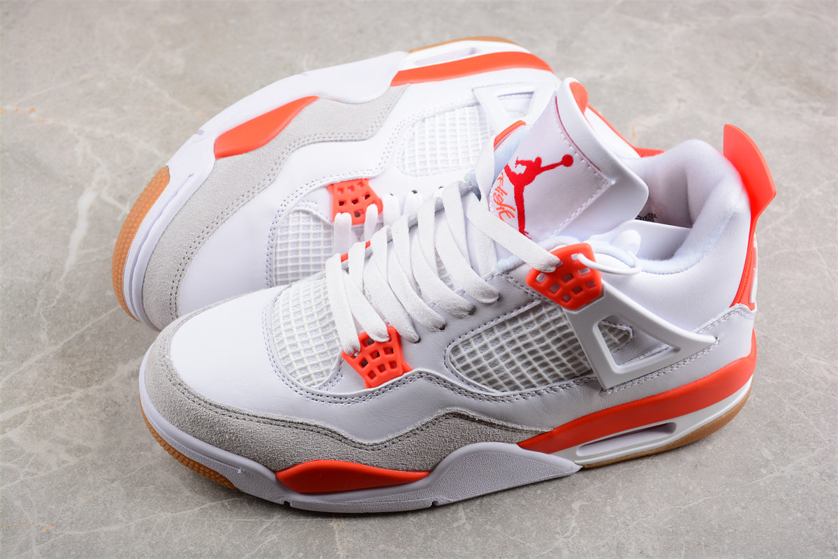 Air Jordan 4 SB "White Orange" - Best Reps Website 2025