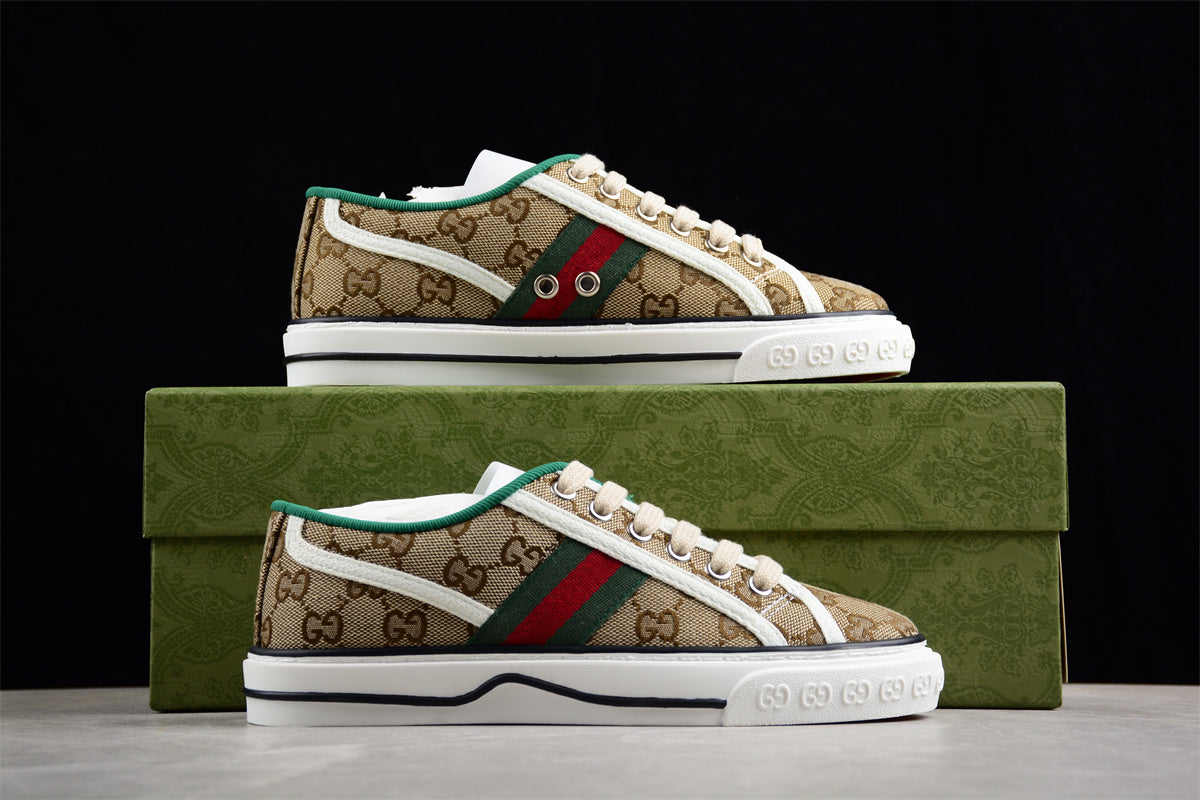 Gucci Wmns Tennis 1977 'Beige Ebony' - Best Reps Website 2025