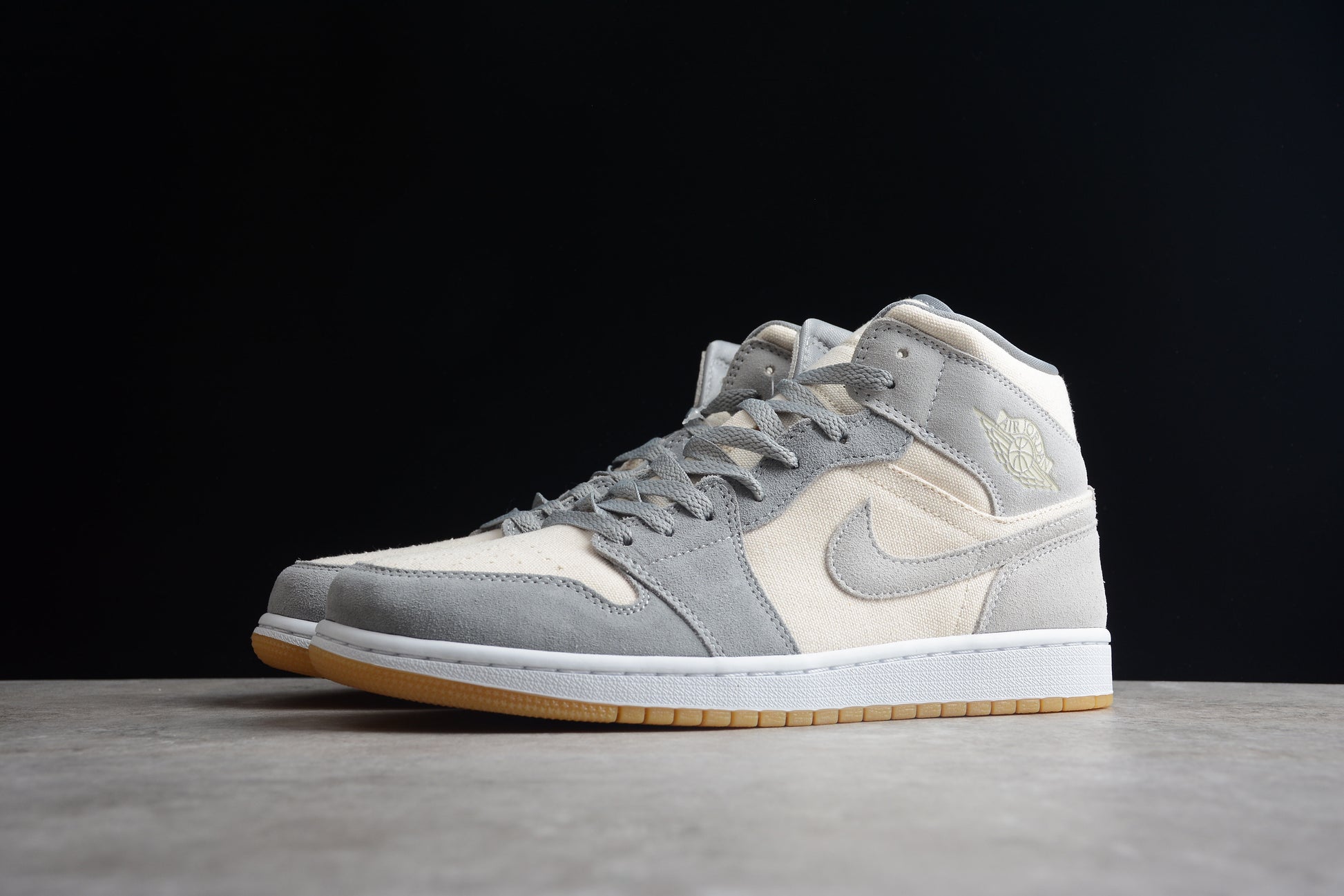 Nike Air Jordan 1 Mid SE ‘Coconut Milk’ Particle Grey - Best Reps Website 2025