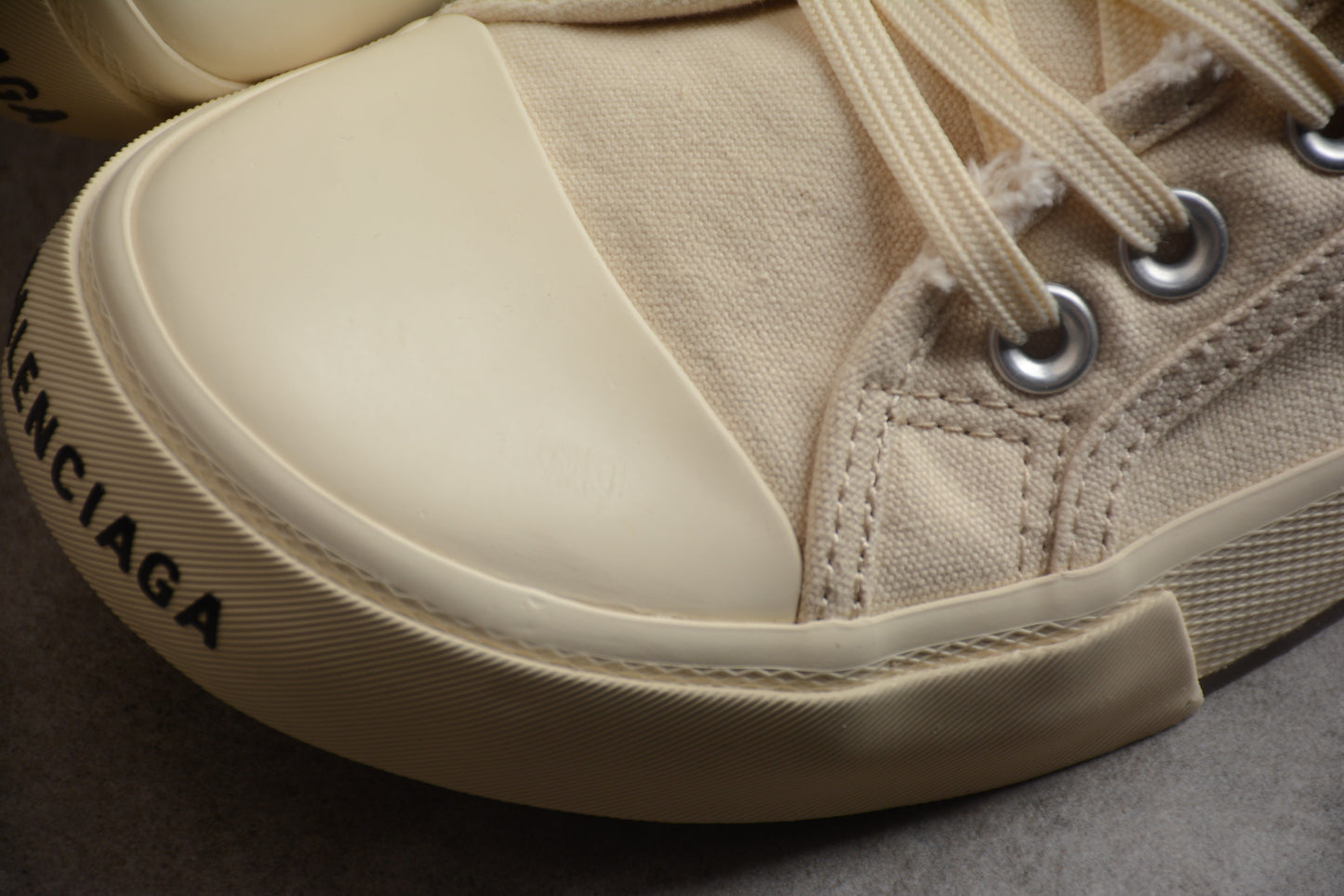 Balenciaga Paris Distressed High Canvas – Cream - Best Reps Website 2025