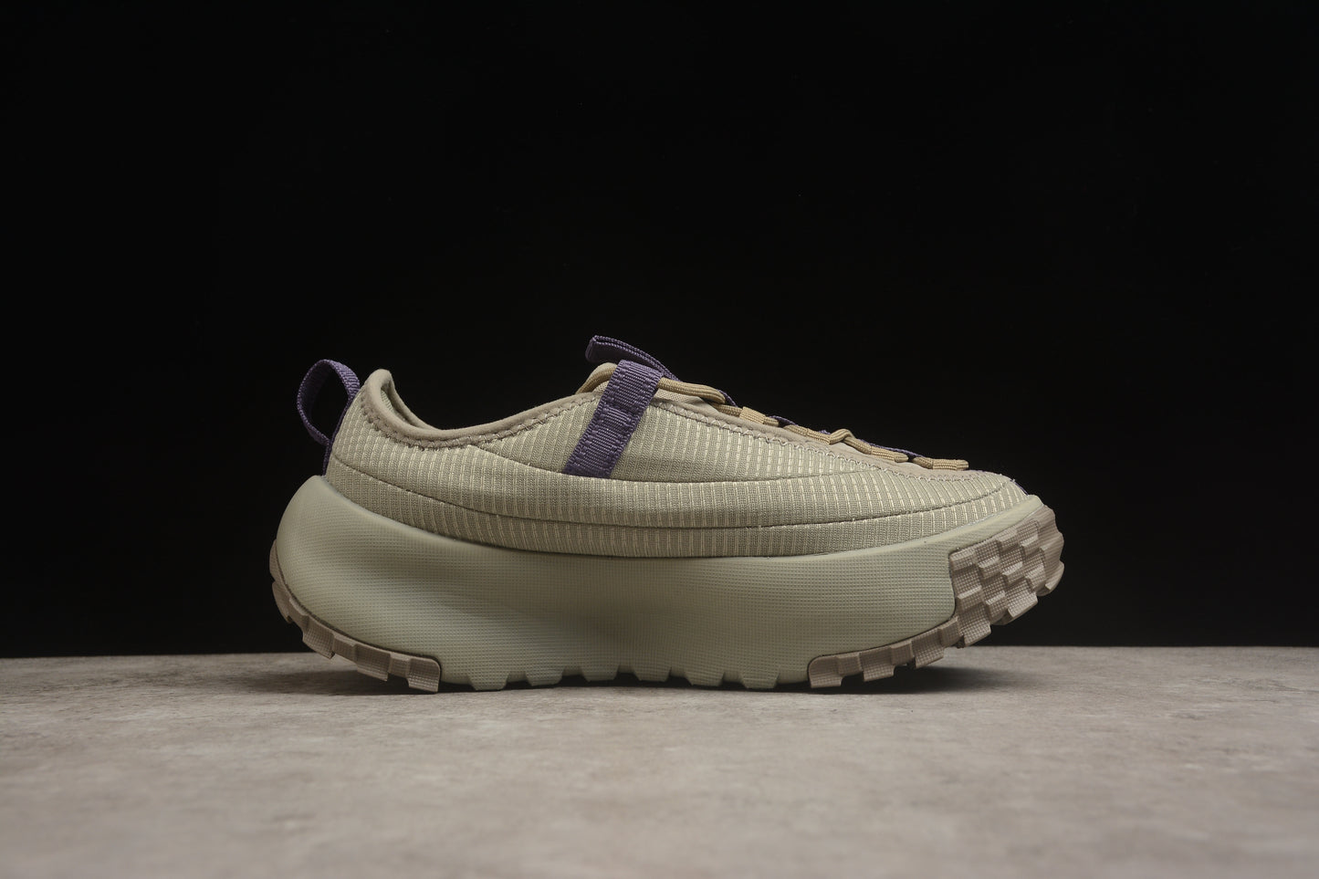 The North Face NEVER STOP Anti‑Slip Wear‑Resistant Low‑Top Casual Shoes – Gray/Purple