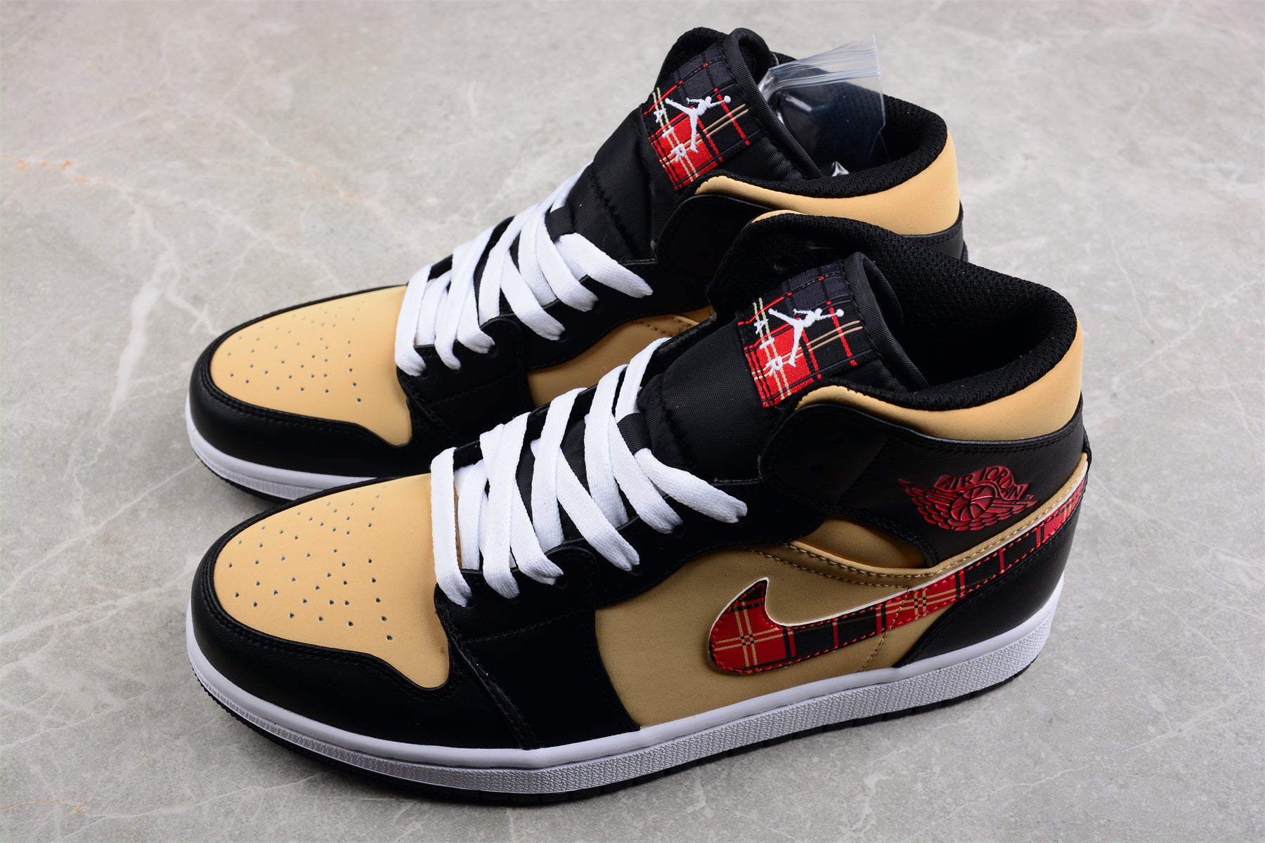 Air Jordan 1 Mid SE "Tartan Swoosh" - Best Reps Website 2025