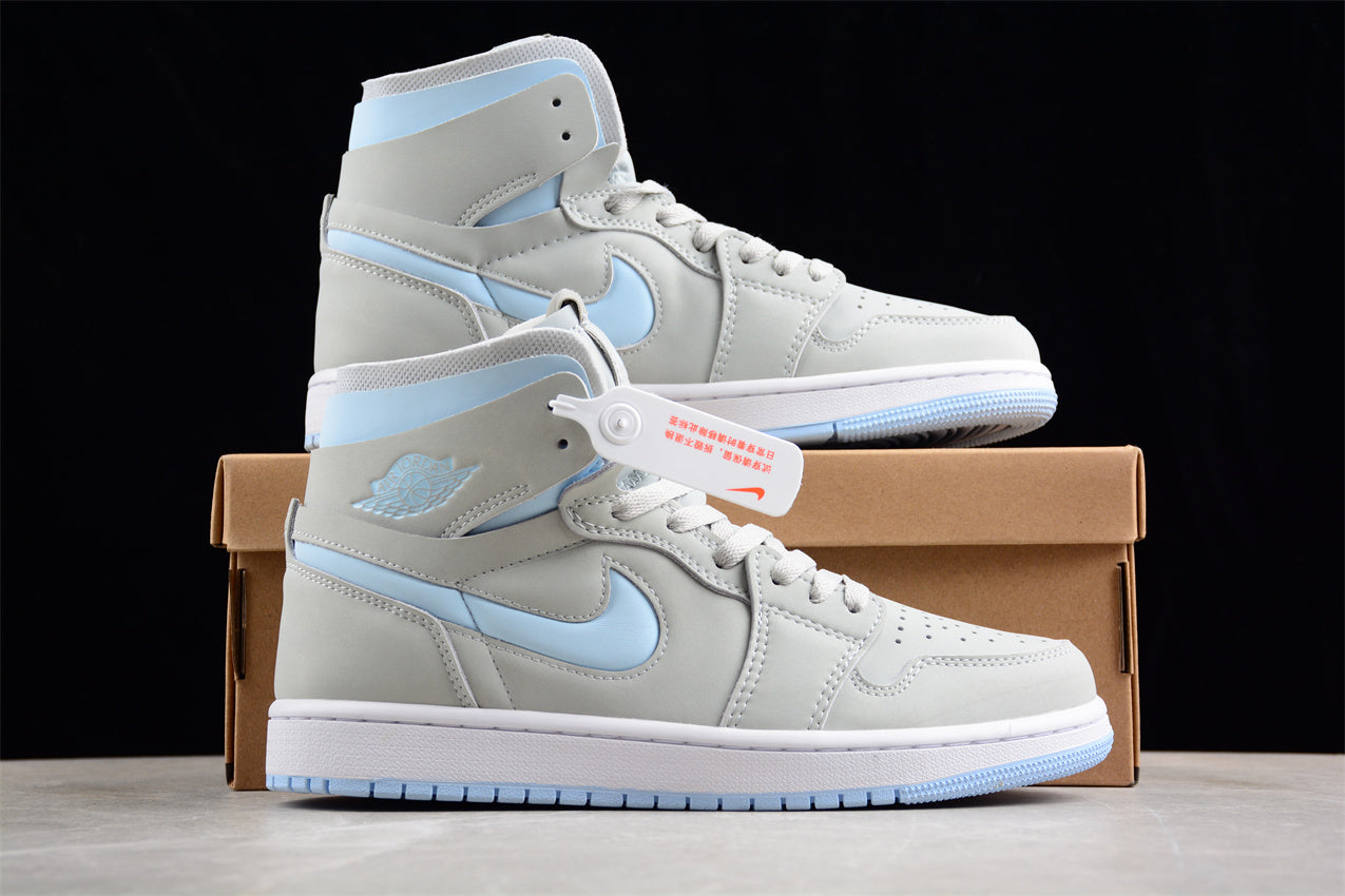 Nike Air Jordan 1 High Comfort ‘Grey Light Blue’ - Best Reps Website 2025