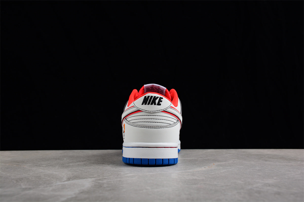 Nike SB Dunk Low "White Rabbit" Blue Red - Best Reps Website 2025