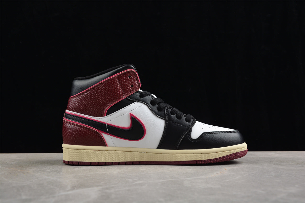 Air Jordan 1 Mid SE "Bordeaux" - Best Reps Website 2025