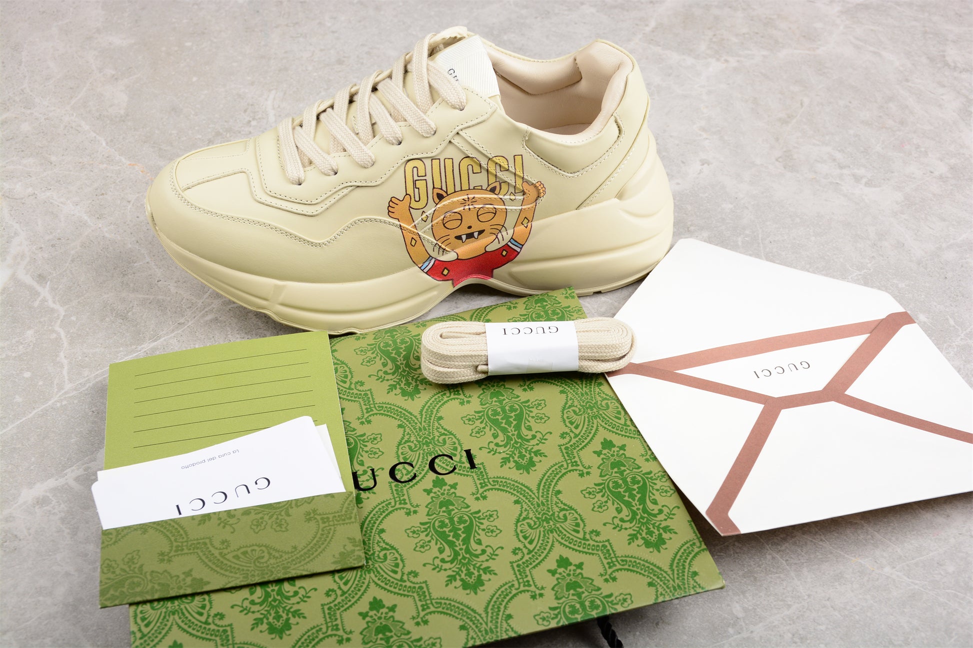 Gucci Rhyton Cat Print "Beige Multi" - Best Reps Website 2025