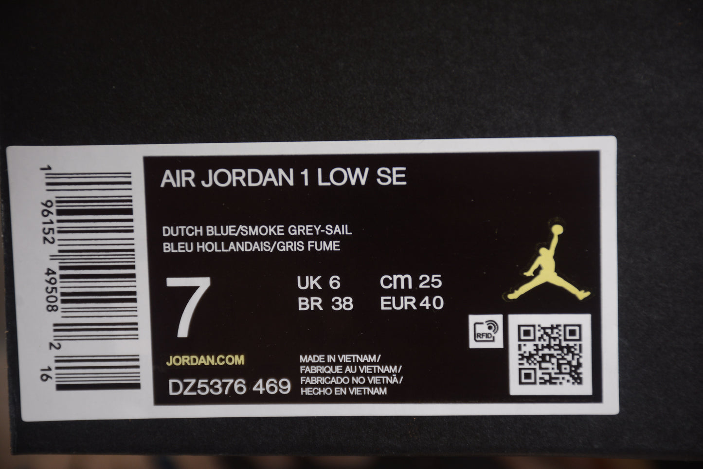 Air Jordan 1 Low "Tokyo 96 - Dutch Blue"