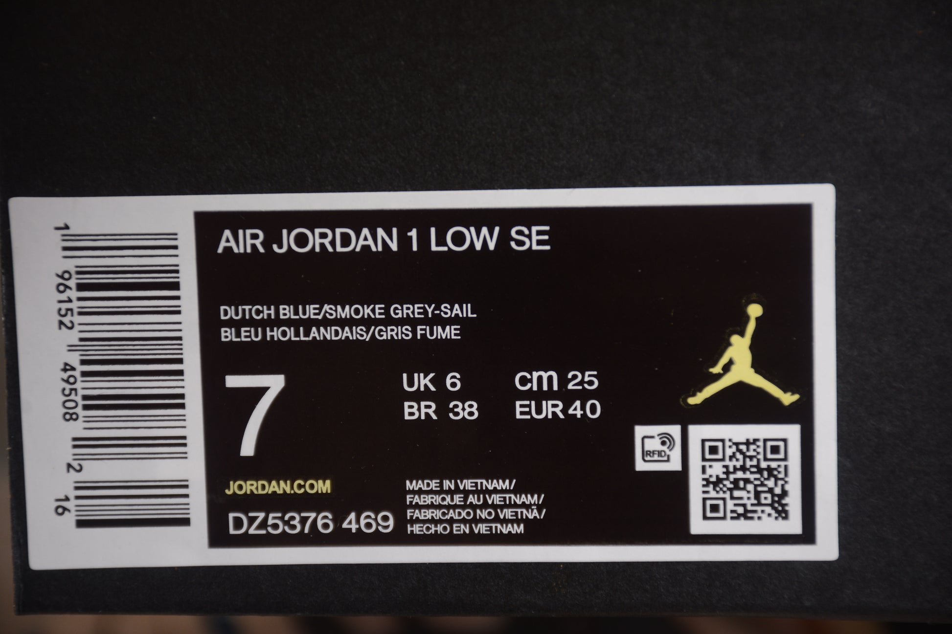Air Jordan 1 Low "Tokyo 96 - Dutch Blue"