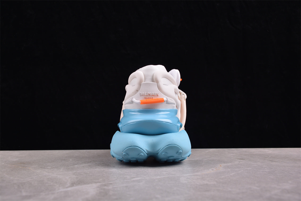 Balmain Unicorn Sneakers  Blue/White – Neoprene &amp; Leather - Best Reps Website 2025