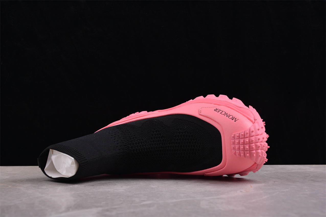Moncler Trailgrip Sock Sneakers 'Black/Pink' - Best Reps Website 2025