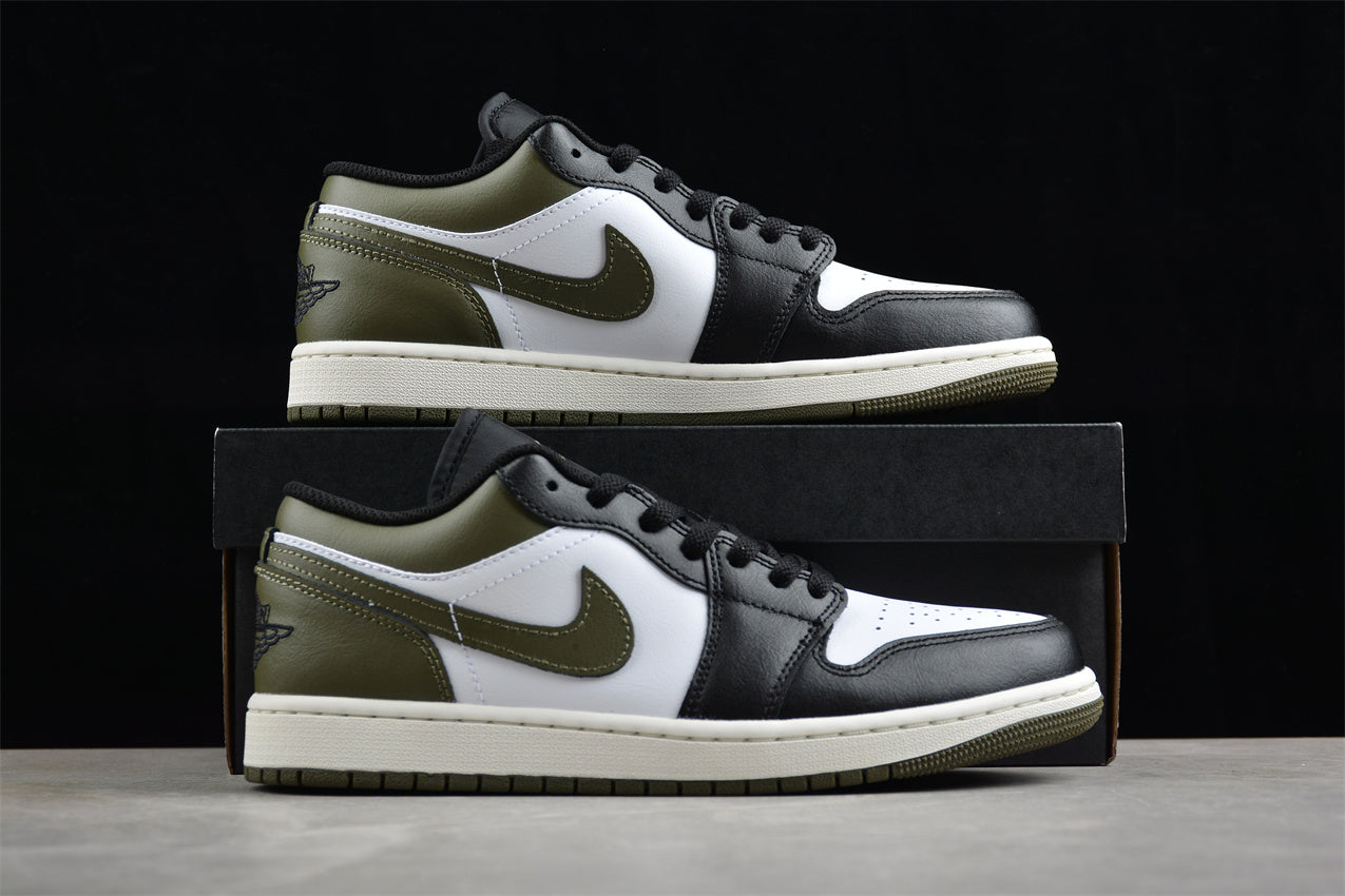 Air Jordan 1 Low "Black Toe Medium Olive" - Best Reps Website 2025