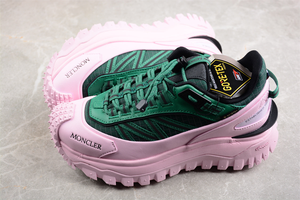 Moncler Trailgrip GTX Low 'Pink/Olive' - Best Reps Website 2025